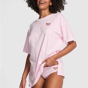PINK Victoria's Secret Light Pink Lounge Set